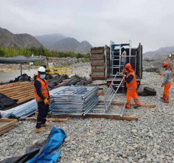 Andamio convencional galvanizado